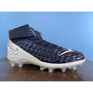 Nike Force Savage Pro 2 Black/Gold Football Cleats Men's Size 13 BV3969-013